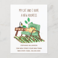 Ankündigung zur Änderung der Adresse Ginger Cat Mo