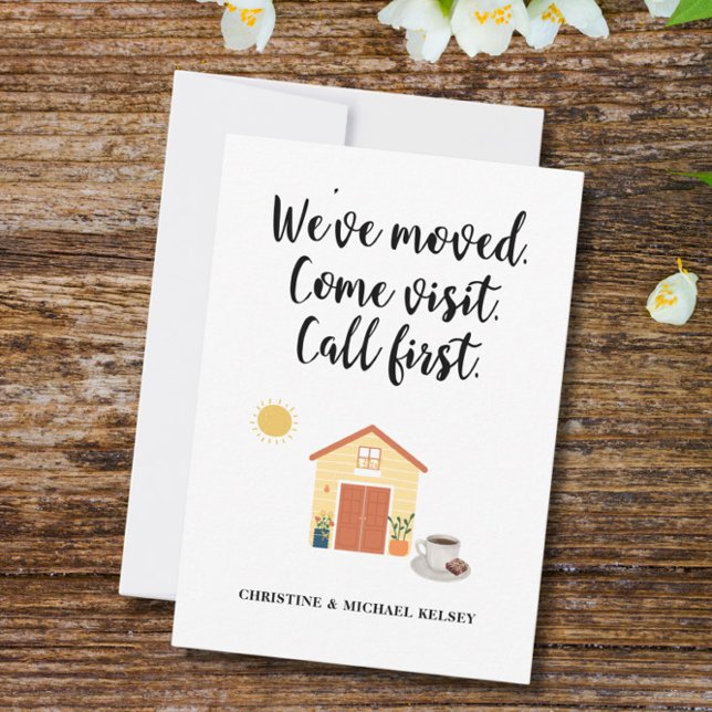 Ankündigung zur Änderung der Zuhause-Adresse (Von Creator hochgeladen)