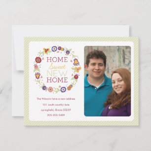 Ankündigung zur Beförderung von Blumenkranz-Foto