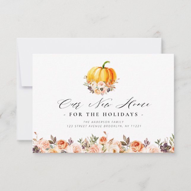 Ankündigung zur Bewegung des Kürbis-Erntedanks (Vorderseite)