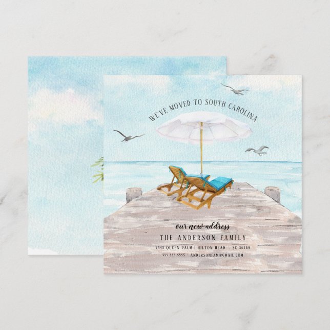 Ankündigung zur Bewegung des tropischen Meeres (Vorne/Hinten)