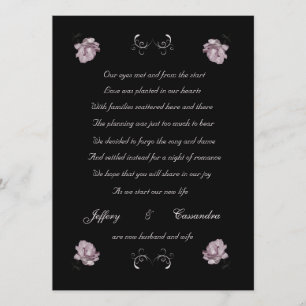 Ankündigung zur Einführung von Pale Pink Roses