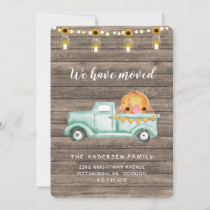 Ankündigung zur Ernte von Rustikalem Fall