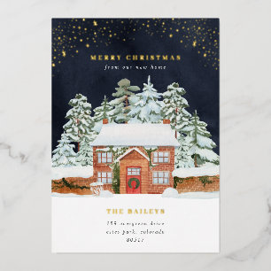 Ankündigung zur Foil Winter Night Holiday Moving