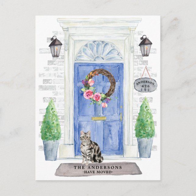 Ankündigung zur Kurzatmigkeit Postkarte (Vorderseite)