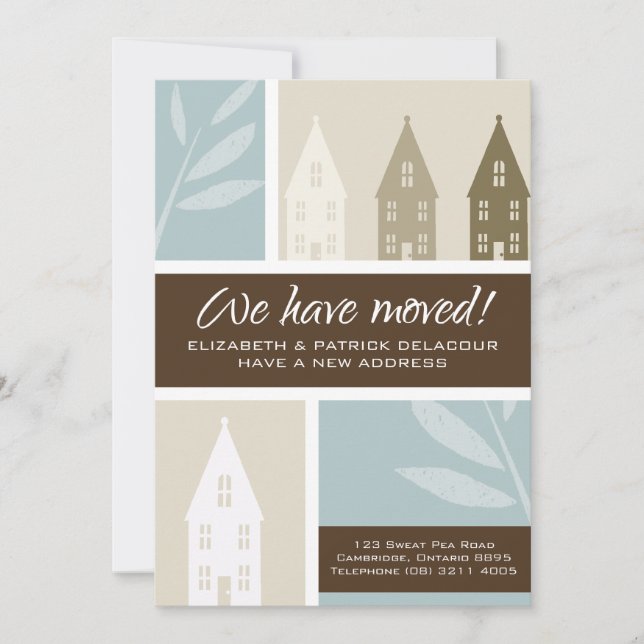 Ankündigung zur Silhouette von Braunhäusern (Vorderseite)