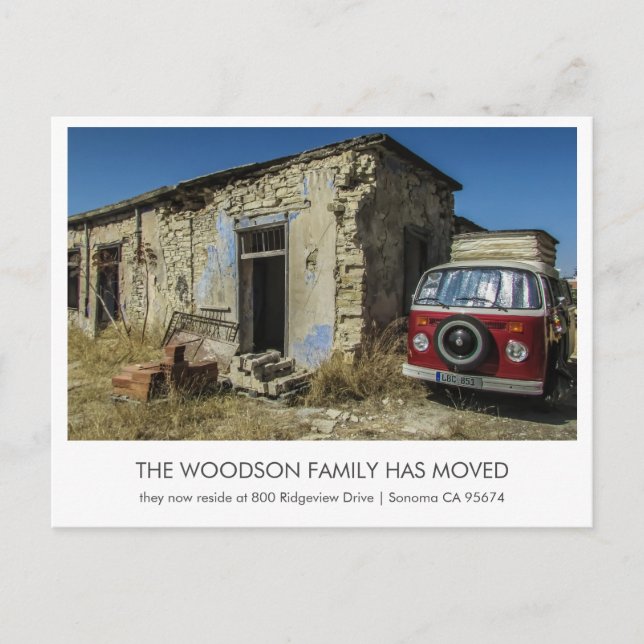 Ankündigung zur Sonnenbewegung Postkarte (Vorderseite)