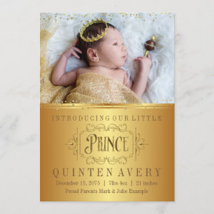 Ankündigungen von Gold Prince