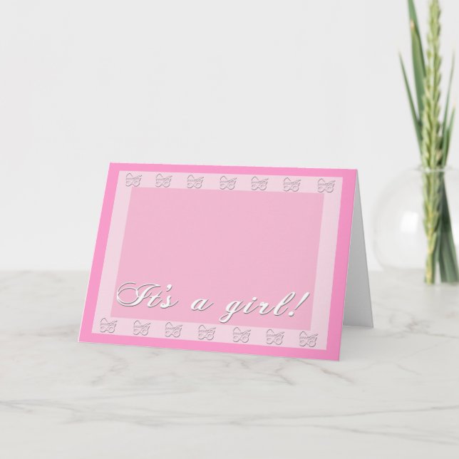 Ankündigungen von Pink Baby (Vorderseite)