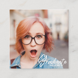 Ankündigungen zur Mini-Graduierung   Visitenkarten