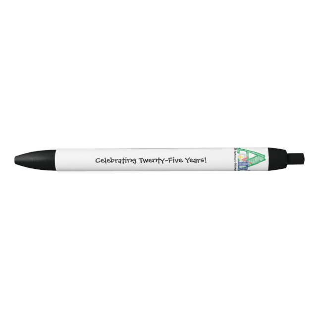 Ankündigungs-Stift - Schwarzes Kugelschreiber (Vorderseite)