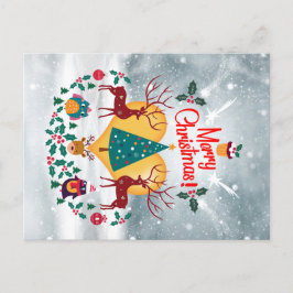 Ankündigungspostkarte