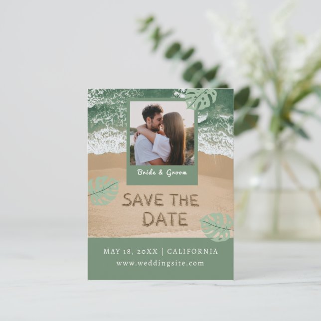 Ankündigungspostkarte (Stehend Vorderseite)