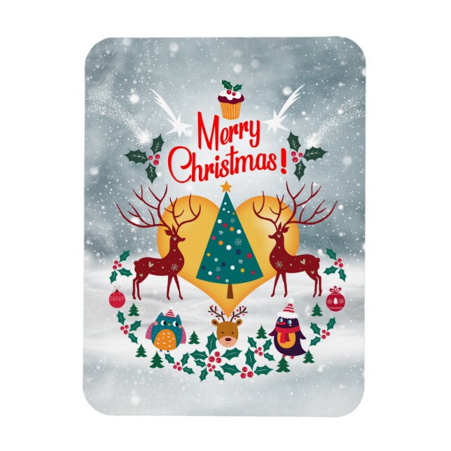 Ankündigungspostkarte Magnet (Vertikal)