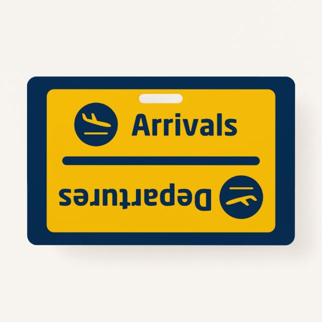 Ankunft/Abfahrt Ausweis (Vorderseite)