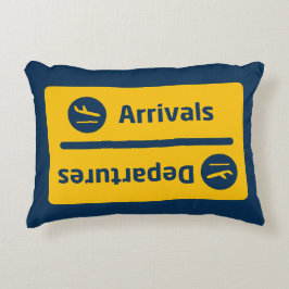 Ankunft/Abfahrt Dekokissen