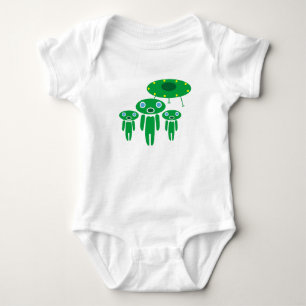 Ankunft der Außerirdischen Baby Strampler