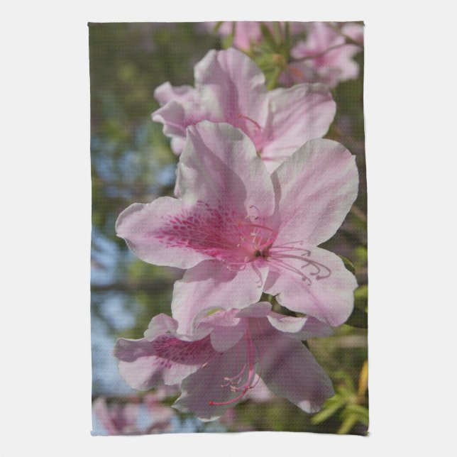 Ankunft des Frühlings Geschirrtuch (Vertikal)