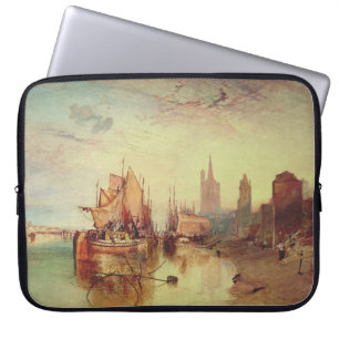 Ankunft eines Packet Boats durch Joseph Turner Laptopschutzhülle
