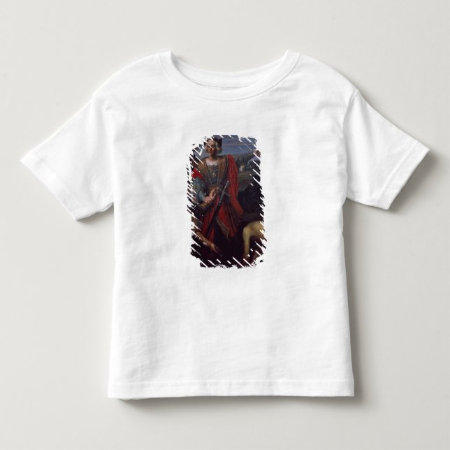 Ankunft von Cristobal Colon in Amerika Kleinkind T-shirt (Vorderseite)