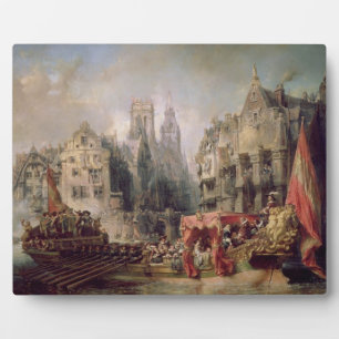 Ankunft von Fernando Alvarez de Toledo, Herzog von Fotoplatte