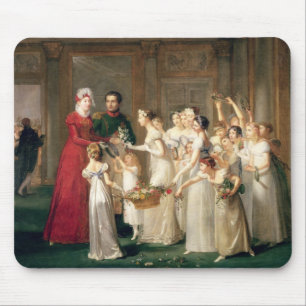 Ankunft von Marie-Louise De Habsburger-Lothringen Mousepad