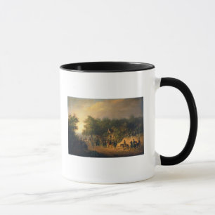 Ankunft Zar-Nicholas i im Lager Tasse