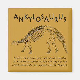 Ankylosaurus-Magnet Magnet