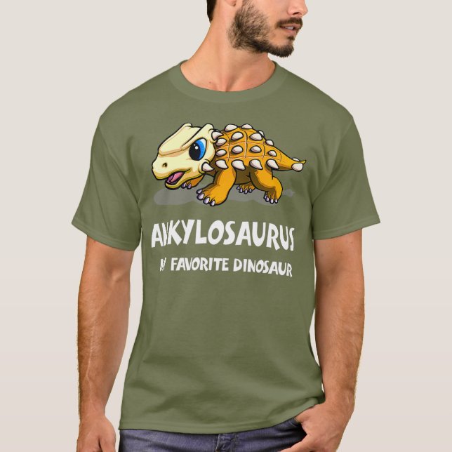Ankylosaurus My Favorite Dinosaur T-Shirt (Vorderseite)