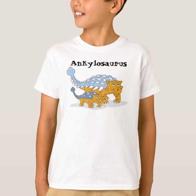 Ankylosaurus scherzt Hemd T-Shirt (Vorderseite)