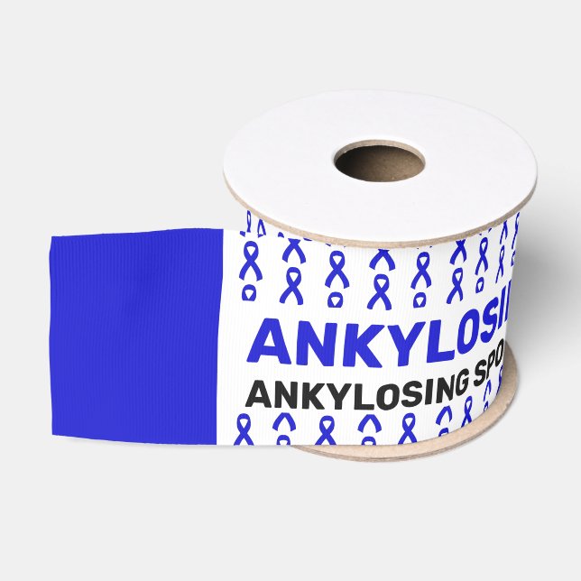 Ankylosing Spondylitis Awareness Patente Band Ripsband (Spule)