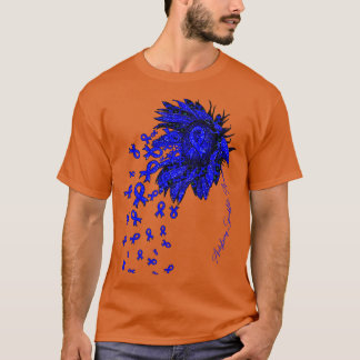 Ankylosing Spondylitis Awareness Sunflower Band T-Shirt