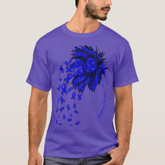 Ankylosing Spondylitis Awareness Sunflower Band T-Shirt