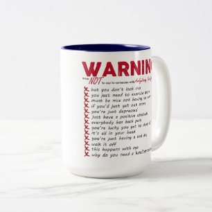 Ankylosing Spondylitis Bewusstsein große Zweifarbige Tasse