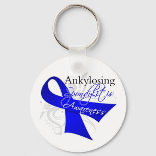 Ankylosing Spondylitis Bewusstseins-Band Schlüsselanhänger
