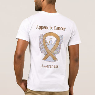 Anlage Krebsbewusstsein Amber Ribbon Angel Shirt