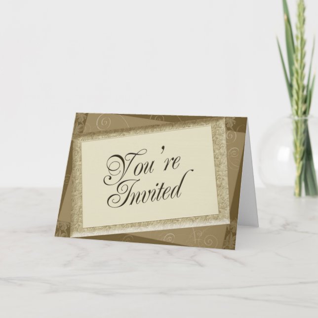 Anlasseinladung Einladung (Vorderseite)