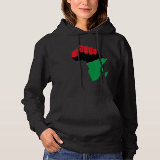 Anlaufgeschichte des Schwarzen Afrika Hoodie