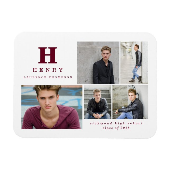 Anlaufmagnet für die erste Multi-Foto-Graduierung Magnet (Horizontal)