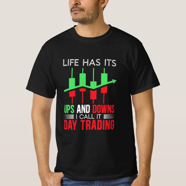 Anleger, den ich "IT Day Trading" nenne T-Shirt (Vorderseite)