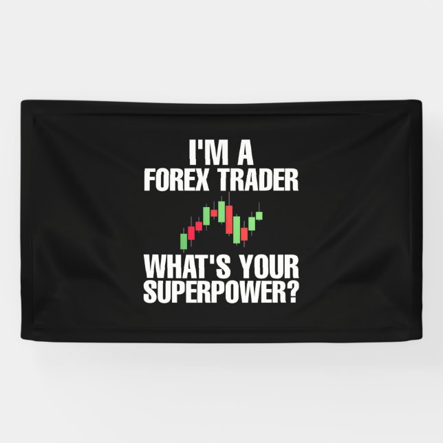 Anleger ich bin Devisenhändler Banner (Horizontal)
