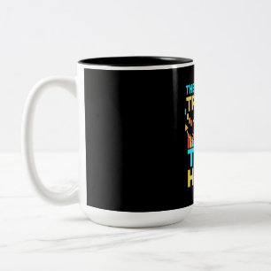 Anleger sehen, wie ich handele zweifarbige tasse