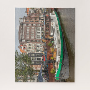 Anlegestelle an der Prinsengracht, Amsterdam