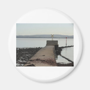 Anlegestelle an Pennington Sumpf, Lymington Magnet
