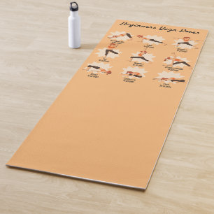 Anleitung für Anfänger Yoga-Übungen Yogamatte