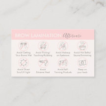 Anleitung für die Nachbehandlung mit rosa Creme-Au