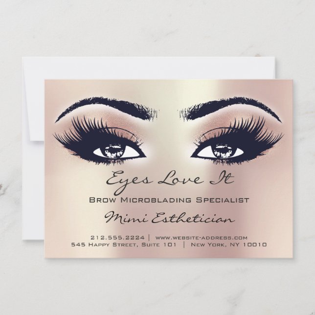 Anleitung für die Verlängerung von Lashes (Vorderseite)