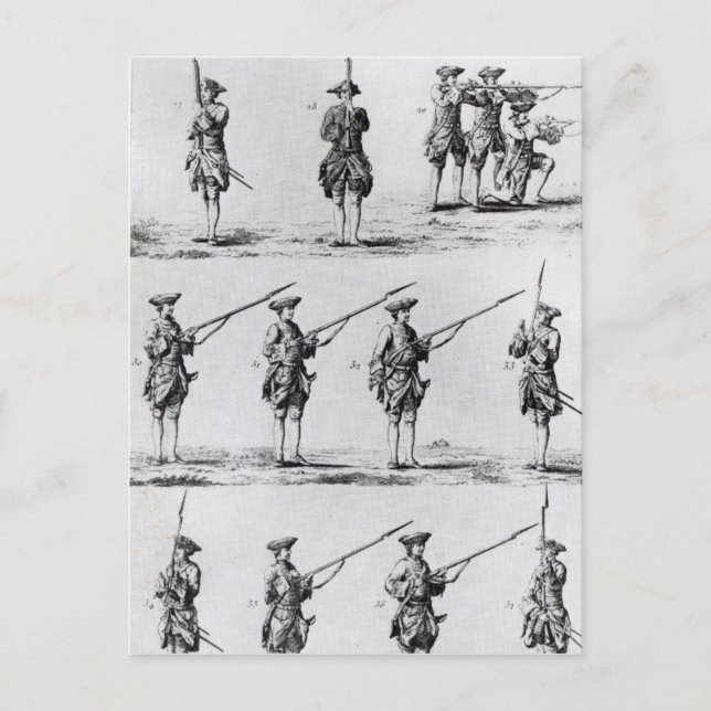Anleitung für eine Bayonet-Bohrung Postkarte (Vorderseite)