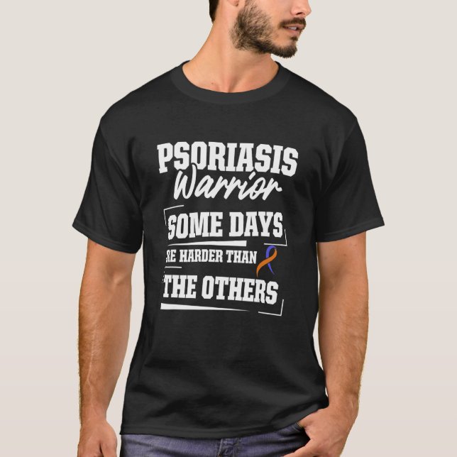 Anleitung für Psoriasis Survivor Krieger 4 T-Shirt (Vorderseite)