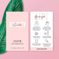 Anleitung zur Feminine Pink Lip Filler Aftercare